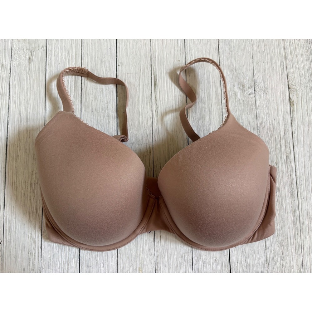 Victoria's Secret Body by Victoria Lined Coverage Bra Tan 32DD 359875-DJ5